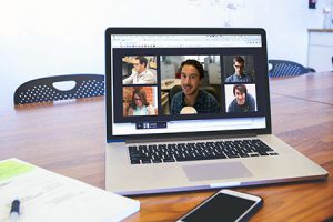 Video chat with laptop
