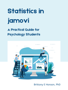 Statistics in jamovi book cover